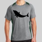 Heather Colorblock Contender ™ Tee Thumbnail