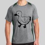 Heather Colorblock Contender ™ Tee Thumbnail