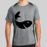 Heather Colorblock Contender ™ Tee Thumbnail