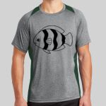 Heather Colorblock Contender ™ Tee Thumbnail