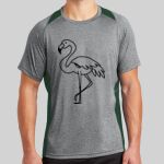 Heather Colorblock Contender ™ Tee Thumbnail