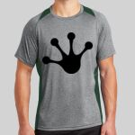 Heather Colorblock Contender ™ Tee Thumbnail