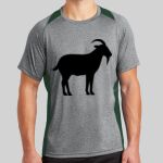 Heather Colorblock Contender ™ Tee Thumbnail