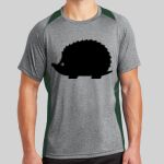 Heather Colorblock Contender ™ Tee Thumbnail