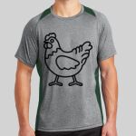 Heather Colorblock Contender ™ Tee Thumbnail