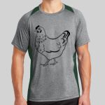 Heather Colorblock Contender ™ Tee Thumbnail