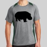 Heather Colorblock Contender ™ Tee Thumbnail