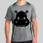 Heather Colorblock Contender ™ Tee Thumbnail