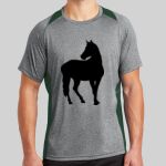 Heather Colorblock Contender ™ Tee Thumbnail