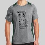 Heather Colorblock Contender ™ Tee Thumbnail