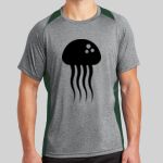 Heather Colorblock Contender ™ Tee Thumbnail