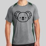 Heather Colorblock Contender ™ Tee Thumbnail