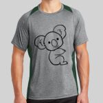 Heather Colorblock Contender ™ Tee Thumbnail