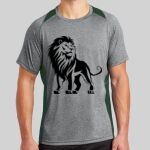 Heather Colorblock Contender ™ Tee Thumbnail