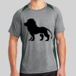 Heather Colorblock Contender ™ Tee Thumbnail