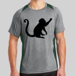 Heather Colorblock Contender ™ Tee Thumbnail