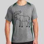 Heather Colorblock Contender ™ Tee Thumbnail