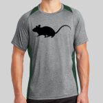 Heather Colorblock Contender ™ Tee Thumbnail