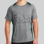 Heather Colorblock Contender ™ Tee Thumbnail