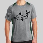 Heather Colorblock Contender ™ Tee Thumbnail