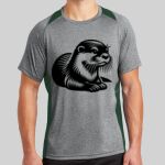 Heather Colorblock Contender ™ Tee Thumbnail