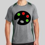 Heather Colorblock Contender ™ Tee Thumbnail