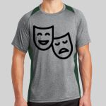 Heather Colorblock Contender ™ Tee Thumbnail