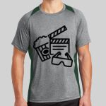 Heather Colorblock Contender ™ Tee Thumbnail