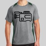Heather Colorblock Contender ™ Tee Thumbnail