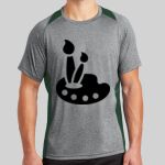 Heather Colorblock Contender ™ Tee Thumbnail