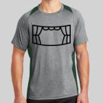 Heather Colorblock Contender ™ Tee Thumbnail