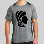 Heather Colorblock Contender ™ Tee Thumbnail