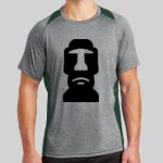 Heather Colorblock Contender ™ Tee Thumbnail