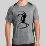 Heather Colorblock Contender ™ Tee Thumbnail