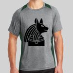 Heather Colorblock Contender ™ Tee Thumbnail