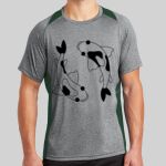 Heather Colorblock Contender ™ Tee Thumbnail