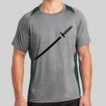 Heather Colorblock Contender ™ Tee Thumbnail