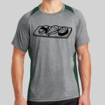 Heather Colorblock Contender ™ Tee Thumbnail