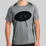 Heather Colorblock Contender ™ Tee Thumbnail