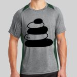 Heather Colorblock Contender ™ Tee Thumbnail