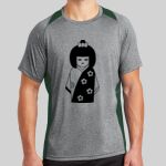 Heather Colorblock Contender ™ Tee Thumbnail