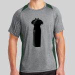 Heather Colorblock Contender ™ Tee Thumbnail