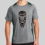 Heather Colorblock Contender ™ Tee Thumbnail