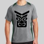 Heather Colorblock Contender ™ Tee Thumbnail