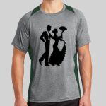 Heather Colorblock Contender ™ Tee Thumbnail