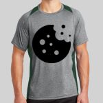 Heather Colorblock Contender ™ Tee Thumbnail