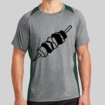 Heather Colorblock Contender ™ Tee Thumbnail