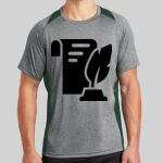 Heather Colorblock Contender ™ Tee Thumbnail