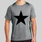 Heather Colorblock Contender ™ Tee Thumbnail