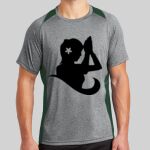 Heather Colorblock Contender ™ Tee Thumbnail